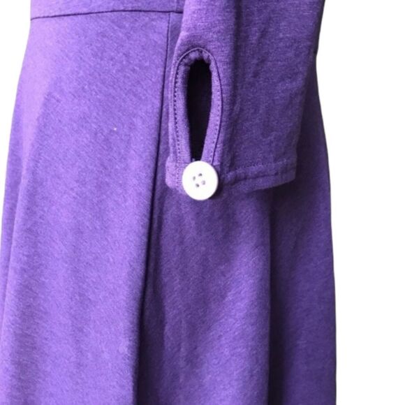 Matilda Jane Queen of Hearts Dress in Purple Small - Picture 5 of 7